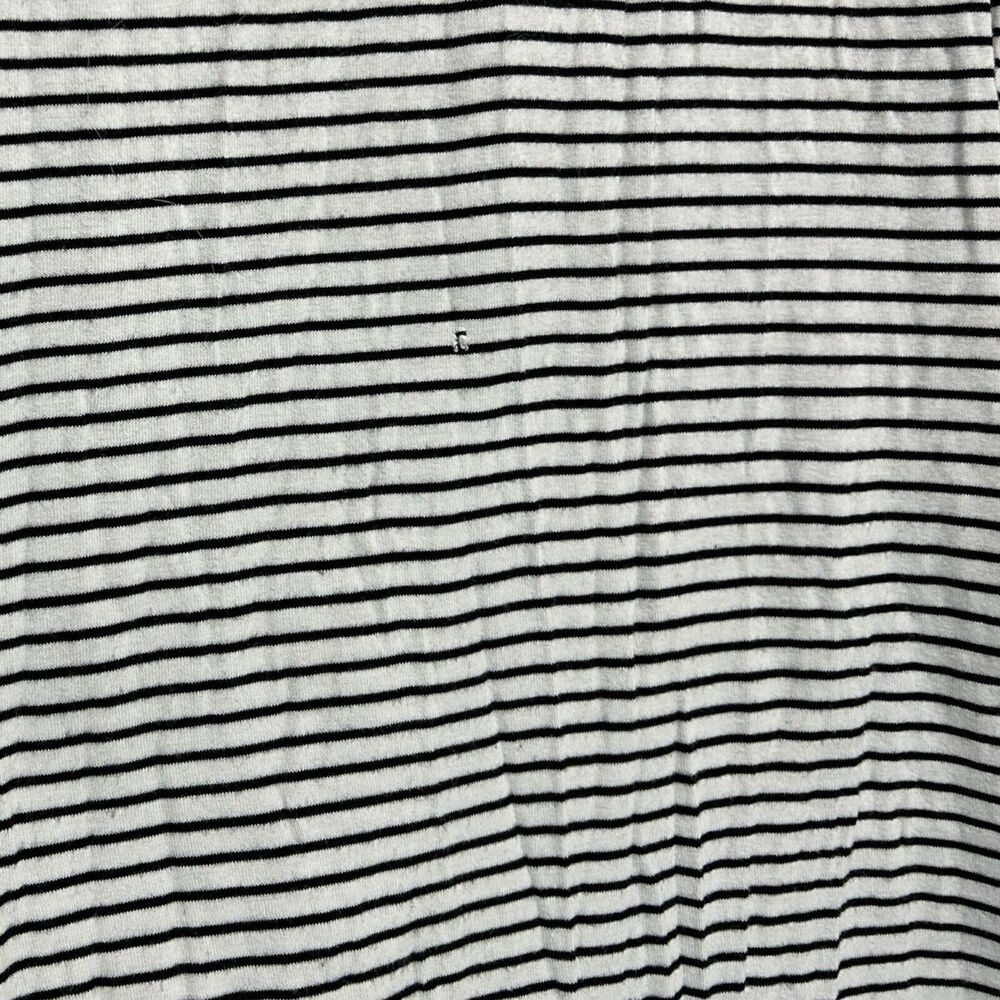 Cable & Gauge White Black Striped Maxi Dress Relaxed Tank Long Sz S - Picture 10 of 10